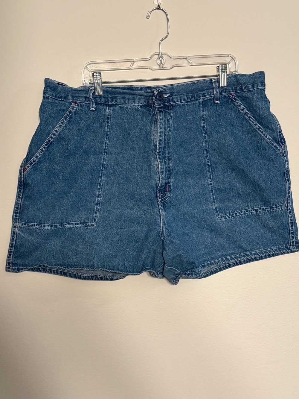 Venezia Jeans Women’s Denim Utility Shorts Size 18
